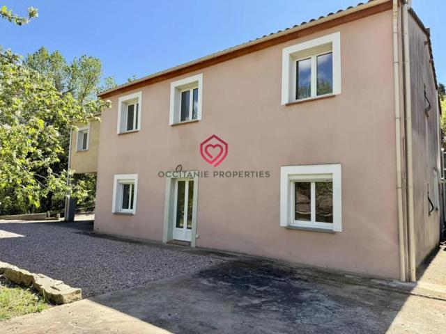 Grande maison familiale avec jardin à Limoux