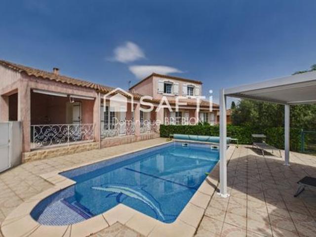Grande maison familiale avec piscine, sans vis à vis