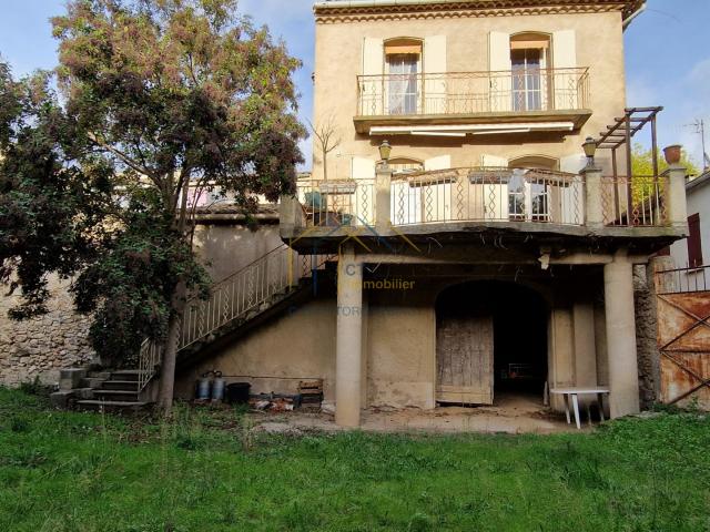 Grande maison vigneronne avec 6 chambres, jardin et dépendance
