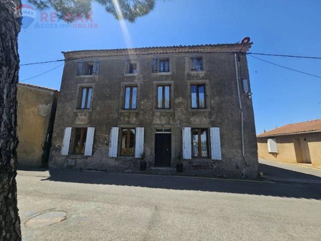 Grande maison vigneronne de type 8 avec garage et jardin