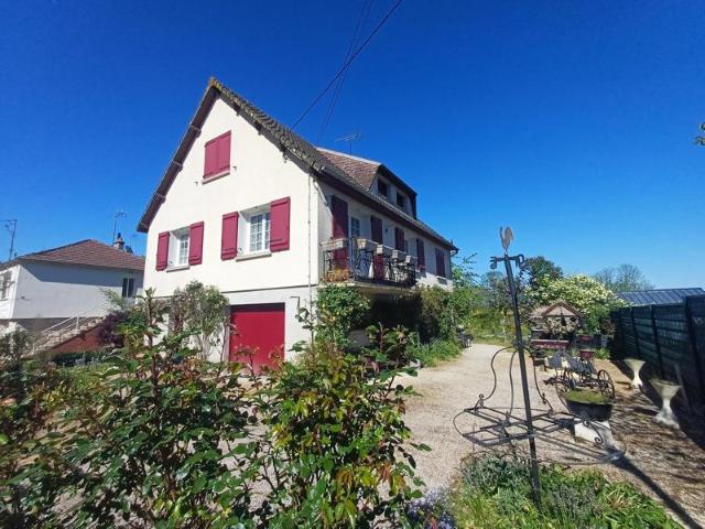 Grande maison, 4 ch, potentiel, poêle granulé, puits
