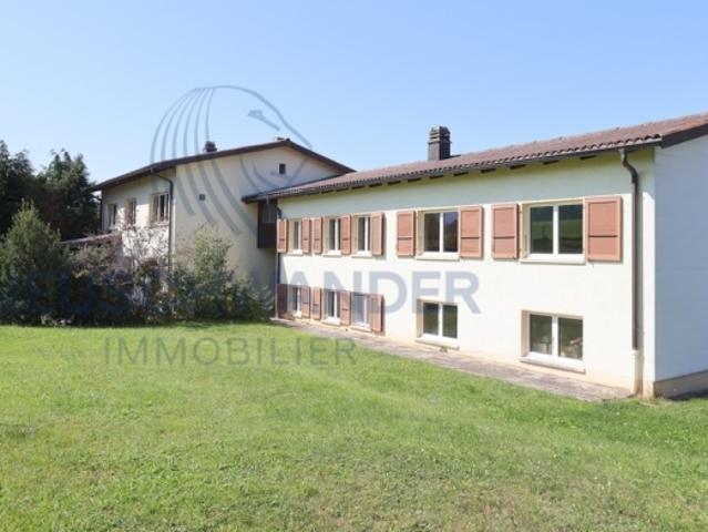 Grande propriété sur un terrain de 3'200 m2 en pleine nature