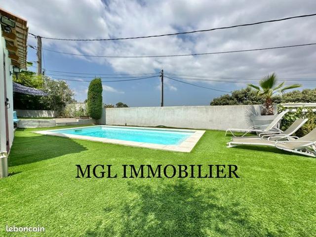 Grande villa 4 pièces avec piscine, jardin et garage La Millière