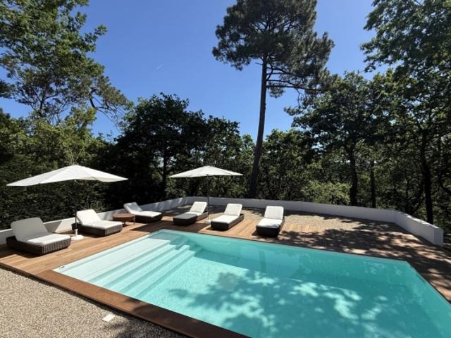 Grande Villa au Pyla sur Mer vue sur la forêt