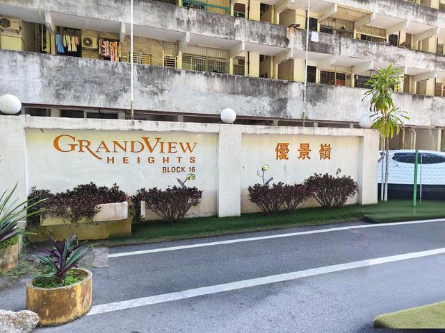 Grandview Heights Apartment Paya Terubong Renovated Freehold