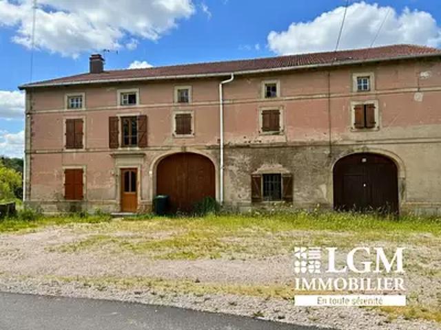 Grandvillers 88600 Achat / Vente maison 4 pièces t4 jardin terrasse