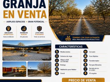 GRANJA EN VENTA EN MONCLOVA, COAHUILA