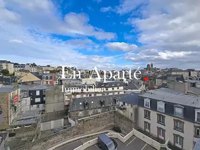 Granville 50400 Achat / Vente appartement 4 pièces t4 au dernier étage