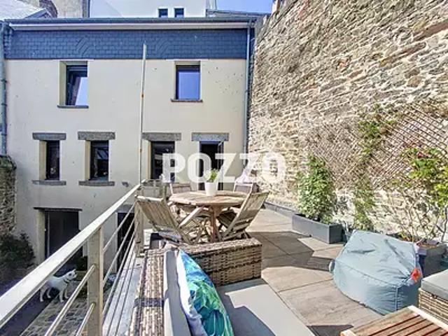 Granville 50400 Achat / Vente maison 5 pièces t5 terrasse cave
