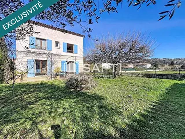 Grasse 06130 Achat / Vente maison 6 pièces t6 terrasse parking