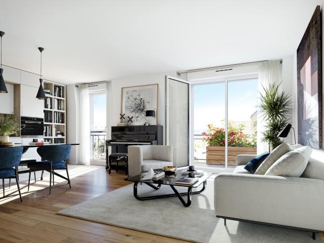 GRASSE IDEAL PREMIER ACHAT: GRAND 2 PIECES DE 50M², BALCON PLEIN SUR AVEC VUE DEGAGEE 2 pièces, 50 m²
