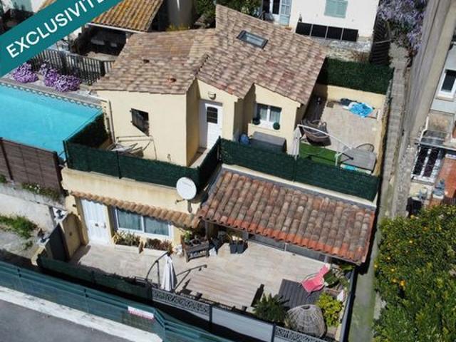 Grasse Maison de Ville: 4 pièces avec 2 stationnements