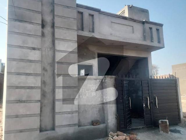 Grey Structure 4 Marla House Available In Snober City For sale
