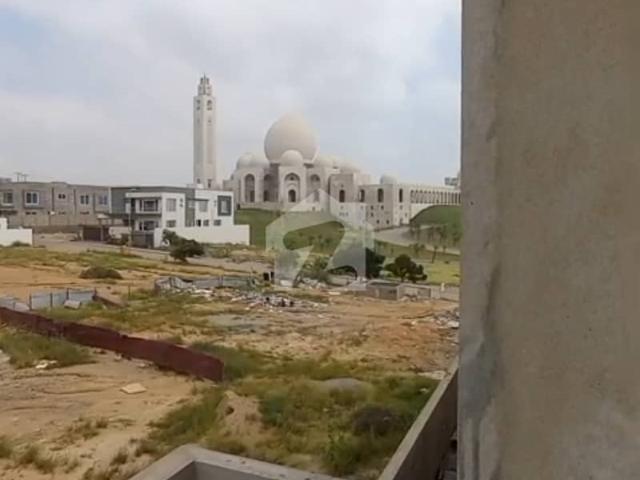 Grey Structure Of 500 Square Yards House In Bahria Hills Near Grand Mosque