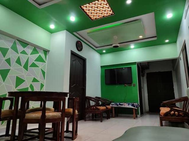 Grey skyline apartment 3 bed dd 2900 sq ft area roof top in Pakistan | Clasf real estate