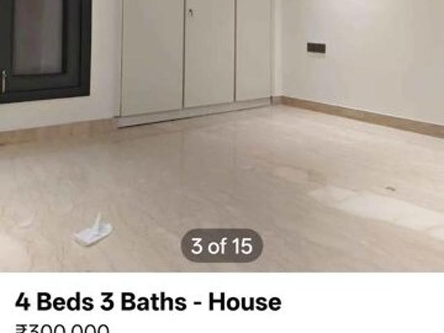 Greater Kailash Ii, Greater Kailash 2 Bedroom 1500 Sq. Ft. Builder Floor in Greater Kailash ii Delhi Listing ID: #10389