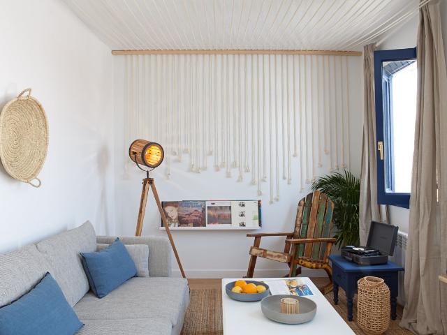 Greek Inspired 2 Bedroom Apartment with Expansive Sunny Terrace and Workspace, Madrid Amsterdam Apartments for Rent