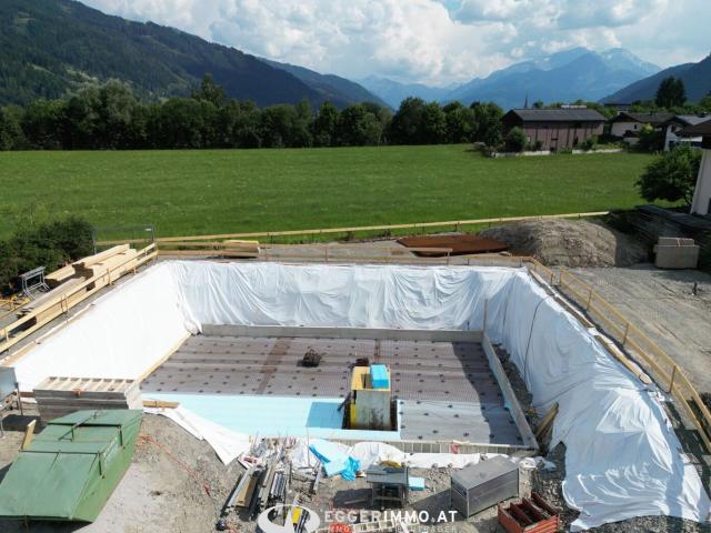 Green Base Wohnen im Grünen, Neubau 2 Zimmerwohnung, großer Balkon, ausgezeichnete Lage in Maishofen, Wohnbauförderung mögl