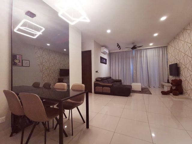 Green Haven Apartment Kota Putri 2 bedrooms parital furnished gng