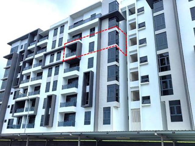 Greenfield residence menggatal resort style facilities