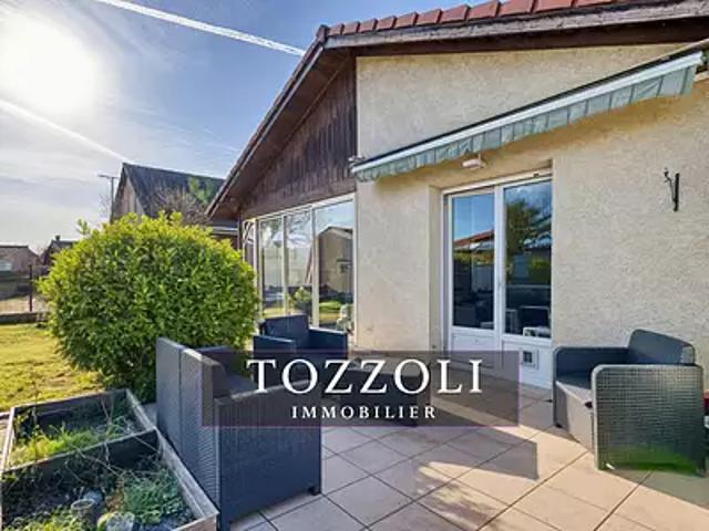 Grenay 38540 Achat / Vente maison 4 pièces t4 au dernier étage terrasse