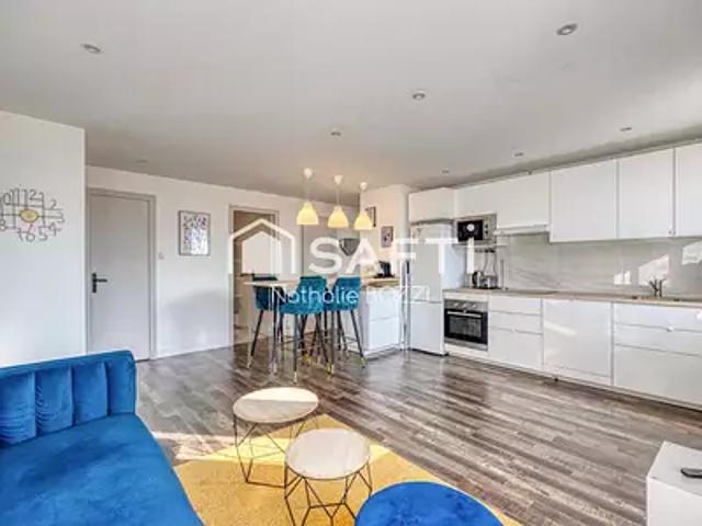 Grenoble 38000 Achat / Vente appartement 4 pièces t4 balcon