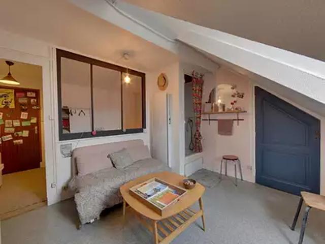 Grenoble 38000 Achat / Vente appartement 1 pièce t1 au dernier étage