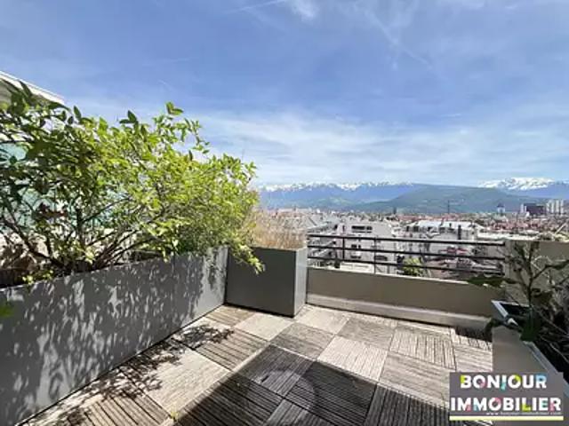 Grenoble 38000 Achat / Vente appartement 3 pièces t3 terrasse