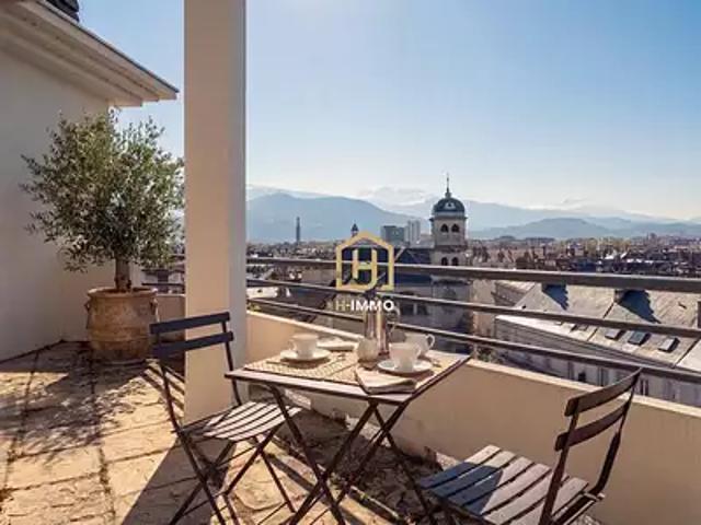 Grenoble 38000 Achat / Vente appartement 3 pièces t3 terrasse