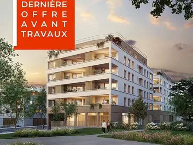 Grenoble 38000 Programme neuf appartement neuf à vendre t4 TVA 5,5%