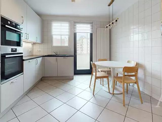 Grenoble 38100 Achat / Vente appartement 3 pièces t3 au dernier étage cave