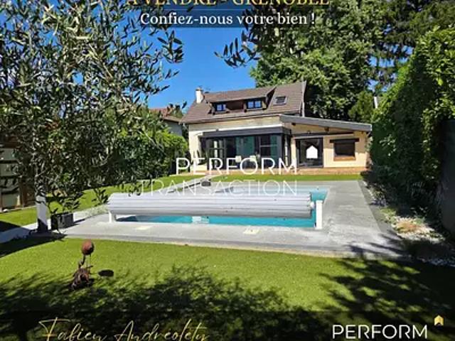 Grenoble 38100 Achat / Vente maison 5 pièces t5 piscine