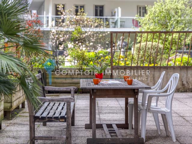 GRENOBLE Caserne de Bonne T3 en Rez de Jardin