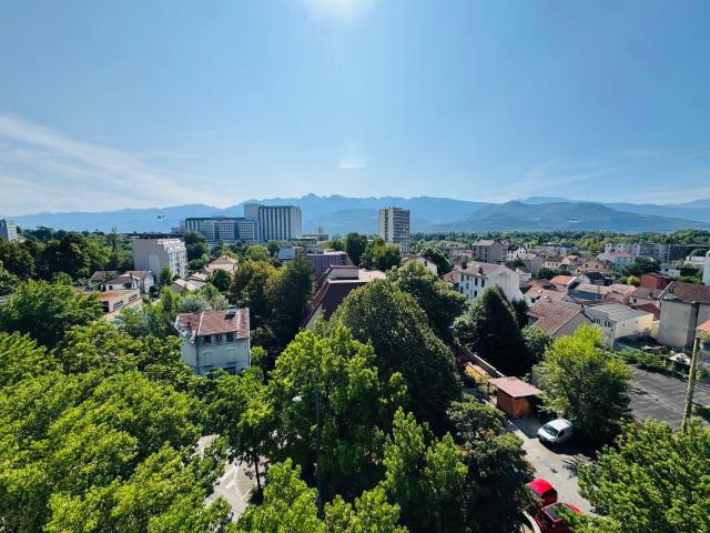 Grenoble Île verte magnifique T3 53 m2 vues magnifiques