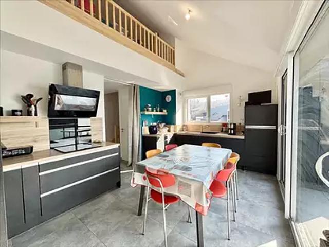 Grésy sur Aix 73100 Achat / Vente appartement 4 pièces t4 au dernier étage terrasse