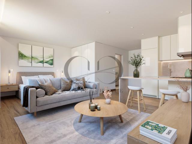 GRID 2891 Fração O | T0 com Separação de Ambiente | 37,75 m² de Design e Funcionalidade