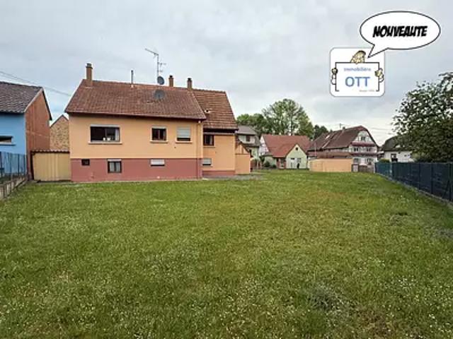 Gries 67240 Achat / Vente maison 4 pièces t4 parking