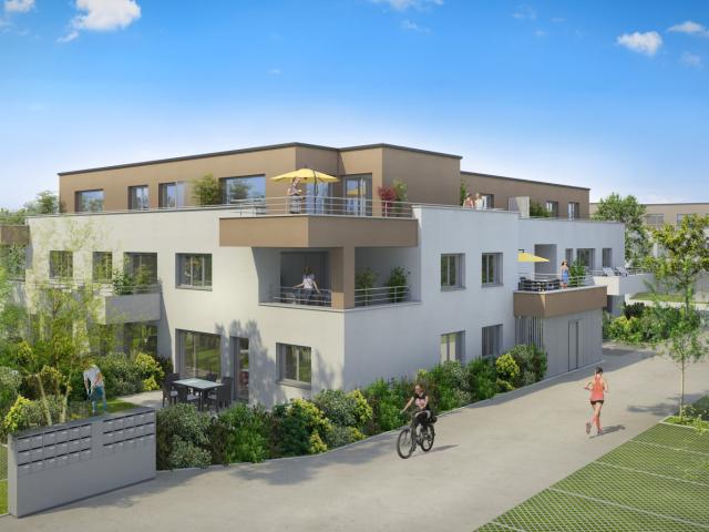 GRIESHEIM SUR SOUFFEL programme NEUF en cours de TRAVAUX