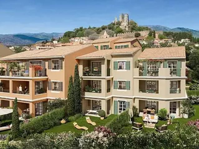 Grimaud 83310 Achat / Vente appartement 2 pièces t2 parking