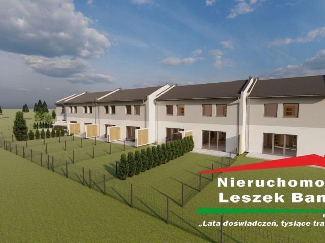 Nowoczesne dwupoziomowe 77,75 m2 z ogródkiem i parkingiem