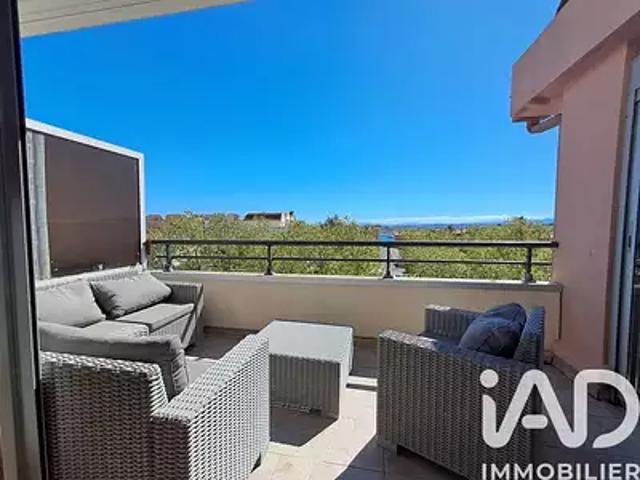 Gruissan 11430 Achat / Vente appartement 3 pièces t3 au dernier étage