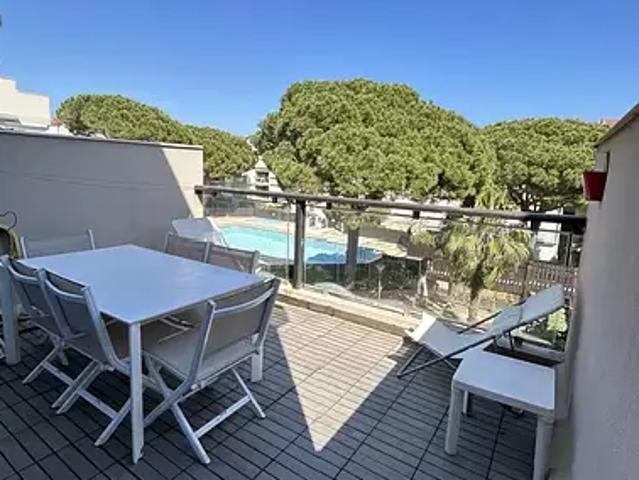 Gruissan 11430 Achat / Vente appartement 3 pièces t3 au dernier étage