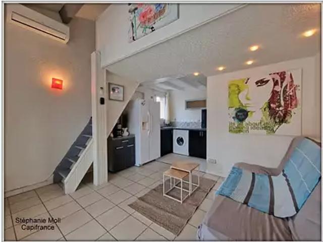 Gruissan 11430 Achat / Vente maison 2 pièces t2 terrasse