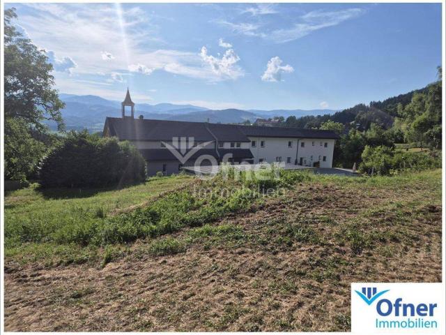 Grundstück mit Aussichtslage in Bärnbach