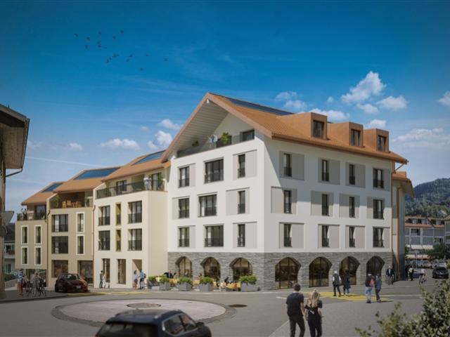 Grundstück 2 Großes Gewerbegebiet zur Miete – 259 m² – Route du Village 44, Blonay