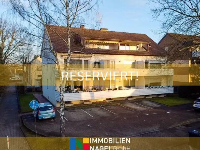 Grundsolide und modernisierte 2 Zimmer Dachgeschosswohnung in begehrter Lage von Bad Oeynhausen!