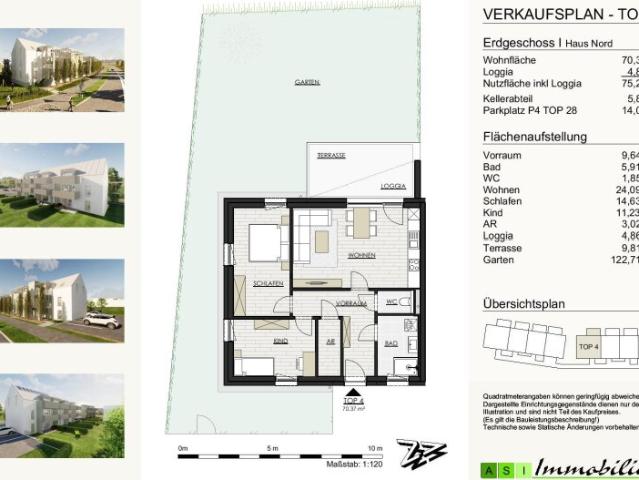 GRÜNE ALLEE GALLNEUKIRCHEN 2 und 3 Zimmer Wohnungen, 55 70m² NEUBAU ERSTBEZUG