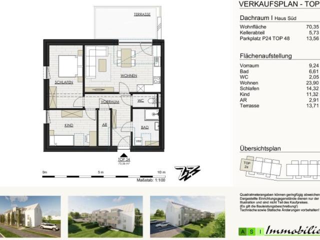 GRÜNE ALLEE GALLNEUKIRCHEN 2 und 3 Zimmer Wohnungen, 55 70m² NEUBAU ERSTBEZUG