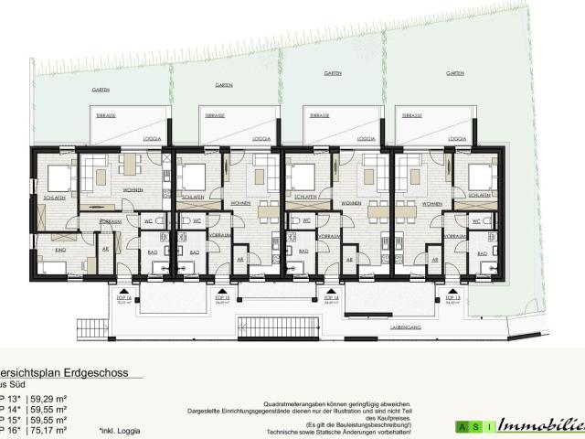 GRÜNE ALLEE GALLNEUKIRCHEN 2 und 3 Zimmer Wohnungen, 55 70m² NEUBAU ERSTBEZUG