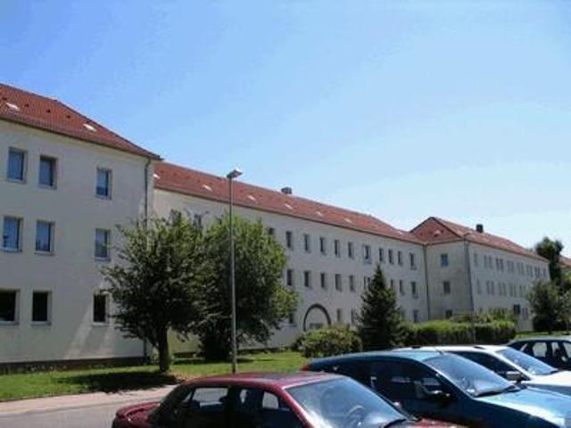 Grüne gepflegte Wohnanlage